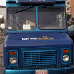 The Capital One mobile coffee cafe in Boston