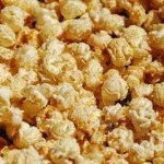 Kettle Corn Closeup.