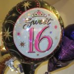 sweet 16 balloons