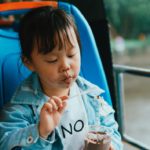 kid eating ice cream